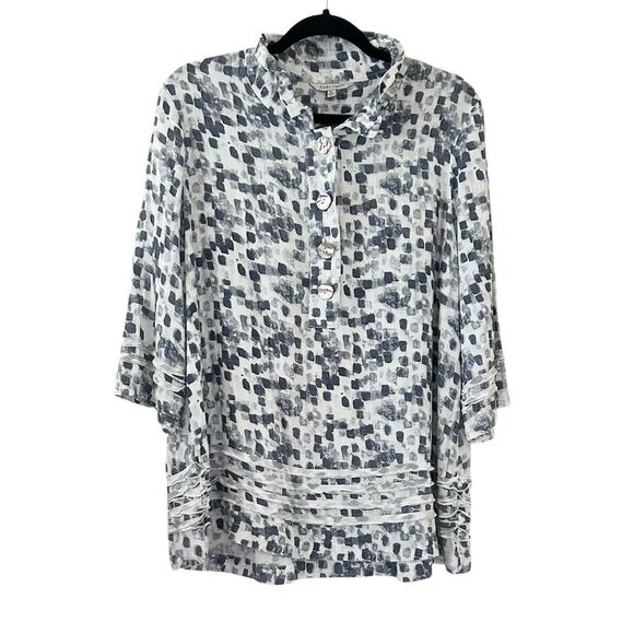 John Mark Pattern Tunic - Picture 1 of 9
